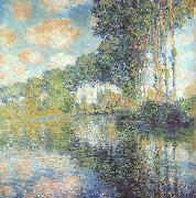 Claude Monet Poplars on Bank of River Epte oil painting artist